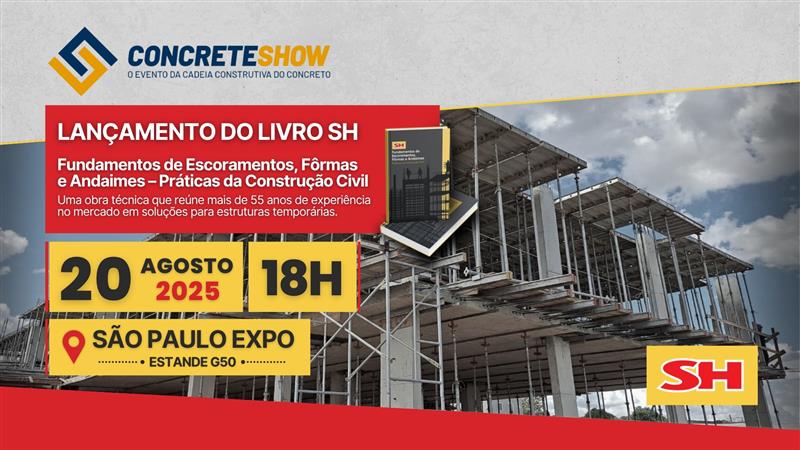 LANÇAMENTO DO LIVRO SH NA CONCRETE SHOW
