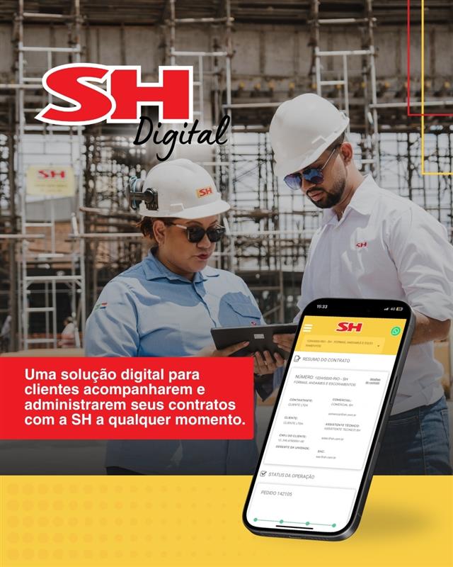SH Digital: solução digital completa para os clientes SH - SH Locação e ...